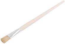 Кисть художественная для масляной краски плоская 18 # (20 мм) | код 1255 | FIT