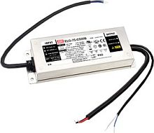 Источник питания AC-DC, 75.6Вт, IP67, вход 100…305В AC, 47…63Гц/142…431В DC, ККМ, выход 27…54В/1400мА, изоляция 3750В AC, в кожухе 180х63х35.5, -40…+85С (корпус), димминг 3 в 1, с проводом заземления | код ELG-75-C1400B-3Y | MeanWell