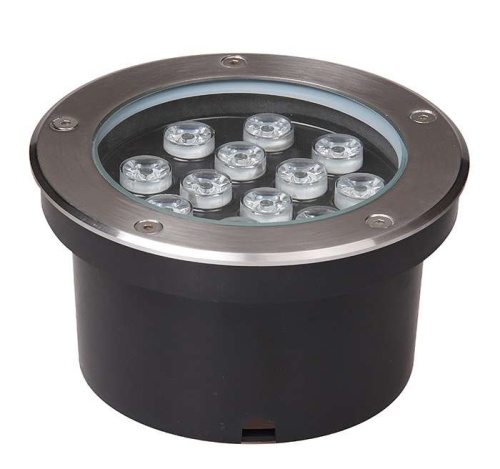 Светильник светодиодный ДВУ-12w 4000K 1200Лм IP65 грунтовый | код 5006560A | JazzWay