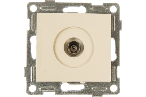 Накладка для телевизионной TV розетки бежевая | код С1А1-003 | GUSI ELECTRIC