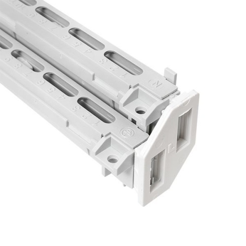 Держатель двойной для установки шин N/PE (без шин) | код nv-bh-2 | EKF фото 8