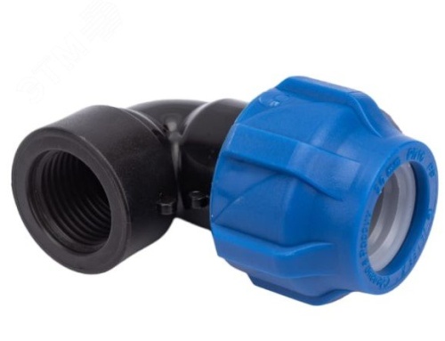 Отвод компрессионный присоединительный ПНД ВР 32х1 (60/15) | код 1210012332100 | Valfex