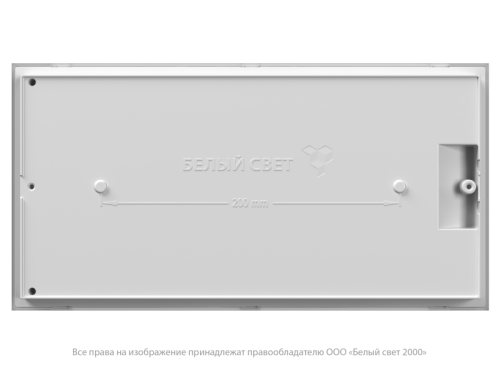 Указатель световой BS-IDON-10-S1-ELON централиз. электропитания Белый свет a17025 фото 8