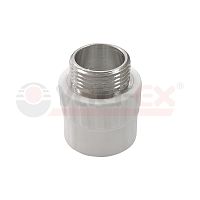 Муфта переходная с наружной резьбой 20 x 1/2' (150/30) БЕЛАЯ | код. 10130020-PRO | Valfex