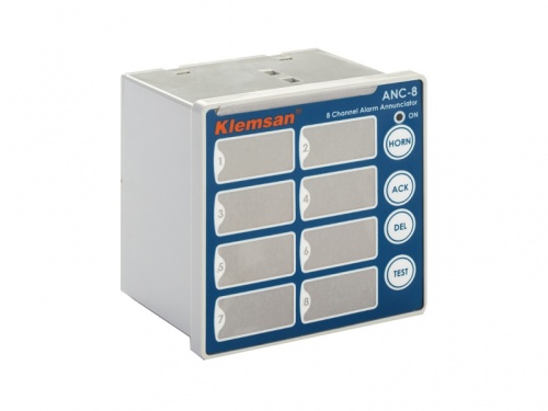 604 620, Табло аварийной сигнализации восьмиканальное, ANC8 (24V AC/DC) | код 0.0.0.6.04620 | KLEMSAN