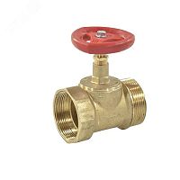Клапан запорный латунный 15б3р Ду50 Ру16 м/р | код 120001 | Апогей