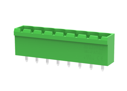 MC-PA5.08V19 Разъём штекерный MC, прям. конт.,шаг 5.08мм,19 конт., зел., шт | код MC-PA5.08V19 | SUPU