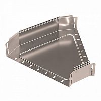 Угол горизонтальный 45 градусов Стандарт INOX (AISI 409) 400х100 Промрукав | код PR16.3478 | ПРОМРУКАВ