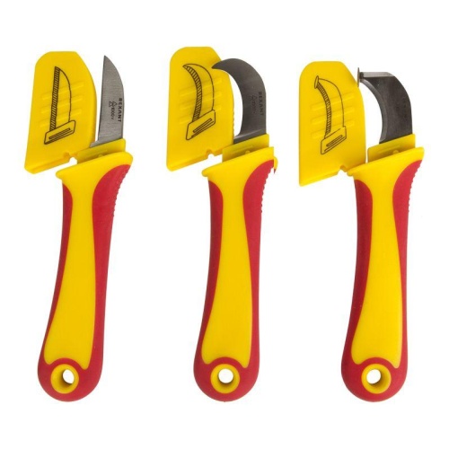 Нож монтажника нержавеющая сталь прямое лезвие | код 12-4936 | REXANT фото 7