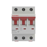 Выключатель автоматический модульный 3п D 13А 6кА YON max MD63N DKC MD63N-3PD13