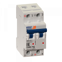Выключатель автоматический OptiDin BM63-2Z5-DC-УХЛ3 (Новый) | код. 261289 | КЭАЗ 
