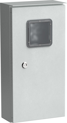 TITAN Корпус металлический коттеджный ЩУРн-3/9 (500х250х135мм) У1 IP54 | код MKM34-N-009-54-ZO | IEK фото 2