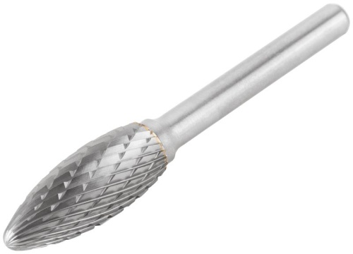 Шарошка карбидная, штифт 6 мм, тип ''H'', эллипсоидная 12х32х75 мм | код 36624 | FIT фото 2 Шарошка карбидная, штифт 6 мм, тип ''H'', эллипсоидная 12х32х75 мм | код 36624 | FIT фото 2