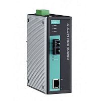Конвертер IMC-101-S-SC-80-T Industrial 10/100Base-TX to 100BaseFx media converter,single mode, t:-40/+75C | код 00-01152874 | MOXA