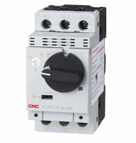 Выключатель защиты двигателя YCP6-32P 1.6A 1-1.6A 3P | код C040180 | CNC