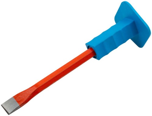 Зубило с квадратным резиновым протектором 250х16х23 мм | код 46772 | FIT