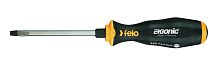 Отвертка плоская шлицевая ударная Ergonic 10,0X1,6X180 | код 45010040 | FELO