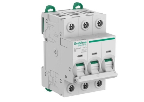 Автоматический выключатель (АВ) C 3A 3P 6kA 400В Systeme9 | код S9F22303 | Systeme Electric Автоматический выключатель (АВ) C 3A 3P 6kA 400В Systeme9 | код S9F22303 | Systeme Electric