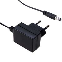 Источник питания AC-DC адаптер, 6Вт, вход 90…264В AC/127…370В DC, выход 15В/0.4A, изоляция 4242В DC, размеры 41.5x30.5x20мм, -20…+70С, тип штекера P1J, двухштырьковая евровилка | код SGAS06E15-P1J | MeanWell
