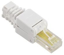 Разъем RJ45 8Р8С быстрозажимной ручной Штекер изготовлен из качественного пла | код 05-1051 | REXANT