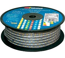 Светодиодная лента 60LED/m-10mm-IP67-220V-8W/m W 4000К марка ULS-2835 | код UL-00000858 | Uniel