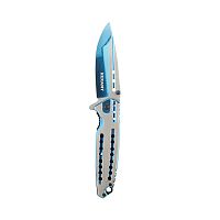 Нож складной полуавтоматический REXANT Blue | код 12-4908-2 | REXANT