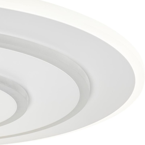 Люстра потолочная светодиодная диммируемая, GALASSIA, с ДУ, 3 режима, 470х470х55мм, 78Вт, 2700K+6400K/4200K/6400K+2700K, 35м, белый, 51580 1, Ritter | код 51580 1 | RITTER фото 8