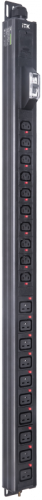 ITK BASE PDU PV1102 25U 1ф 32А 10C13 10C19 без каб. | код BS-PV60-10C13-10C19-12 | ITK by IEK
