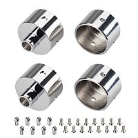 Заглушка WPH-FLEX-D22-360deg с отверстием (Arlight, Металл) | код 46102 | Arlight