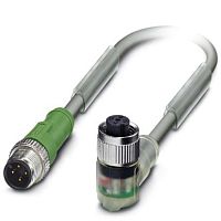 Кабель для датчика / исполнительного элемента SAC-4P-M12MS/ 3,0-800/M12FR-3L | код 1457115 | PHOENIX CONTACT