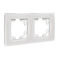 Рамка 2-м Афина стеклянная жемчуж. UNIVersal 2261