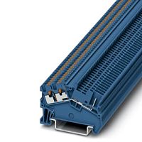 Проходные клеммы PTS 1,5/S-TWIN/1P BU | код 3214712 | PHOENIX CONTACT