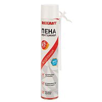 Пена монтажная всесезонная с трубочкой выход 65л max | код 89-0904 | Rexant