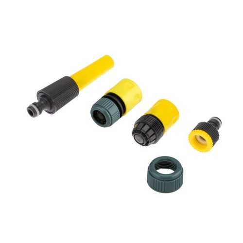 Комплект для полива Профи Плюс (шланг ПВХ 3-слойный армированный 1/2'' 25м, коннекторы, адаптер, распылитель) | код 62-0228-1-FC | REXANT фото 6