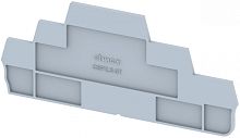 Концевая пластина для клемм, серая CSP2.5-3T-GREY | код 3910970000 | Elmex