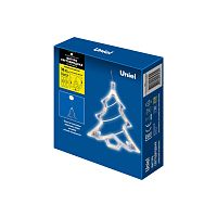 Фигура ULD-H1620-010/STA/3AAA WARM WHITE IP20 XMAS TREE Елочк 3AAA (не в/к) 18х19см подвес 10 LED провод прозр. Uniel UL-00007254