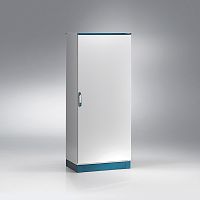 Щит EMOX моноблочный 1800x600x400мм (ВxШxГ) с монтажной панелью, RAL7035, IP66 | код EMOX-061804PR | ETA