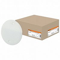 Крышка универсальная D86мм² белый | код. SQ1402-0005 | TDM