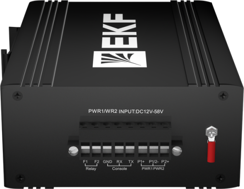 Промышленный управляемый коммутатор уровня L2 ML2-2GX/SFP-8GTP, 2 порта 1000Base-X SFP, 8 портов 10/100/1000Base-T(X) RJ45 c PoE, монтаж на динрейку TSX EKF | код TSX-ML2-2GX/SFP-8GTP | EKF фото 5