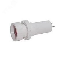 Лампа коммутаторная светодиодная СКЛ16.1А-К-2-220 красная | код 1873 | Каскад-Электро