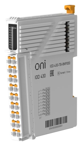 Модуль дискретного ввода IOD 430 8 сигналов NPN/PNP ONI IOD-430-TB-8NP000 фото 7 Модуль дискретного ввода IOD 430 8 сигналов NPN/PNP ONI IOD-430-TB-8NP000 фото 7