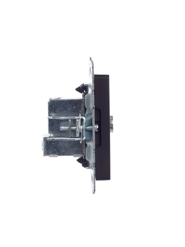 BRITE Розетка TV проходная РТВ10-0-БрЧ черный | код BR-A10-P-K02 | IEK фото 8