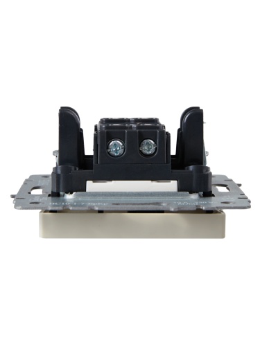 BRITE Выключ. 1-кл. прох. с инд. 10А ВС10-1-7-БрКр беж. IEK | код BR-V12-1-10-K10 | IEK фото 2