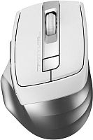 Мышь A4Tech Fstyler FG35S серебристый/белый оптическая (2000dpi) silent беспроводная USB (5but) | код 1929942 | A4TECH