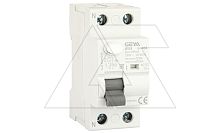 УЗО GYL9-2P-40A-100mA, 2P, 40A, 6 kA, 100mA, тип AC, 2M | код GYL92P40AC100 | GEYA