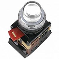 Кнопка ABLFP-22 22 мм² 660/440В, IP40 белый | код. BBT20-ABLFP-K08 | IEK