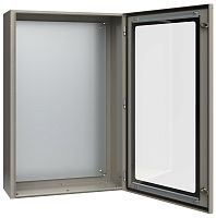 Корпус металлический ЩМП-5-0 (1000х650х285мм) У2 IP54 прозрачная дверь | код YKM11-05-54-1 | IEK