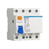 УЗО NXL-63 6kA 3P+N 40A 30mA AC соответствует стандарту ROHS (CHINT) | код 280791 | CHINT