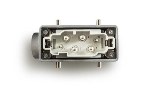 Ввод вилкабоковой 6 полюсов 4х80А+2х16А EMAS EBM806FU10 фото 3