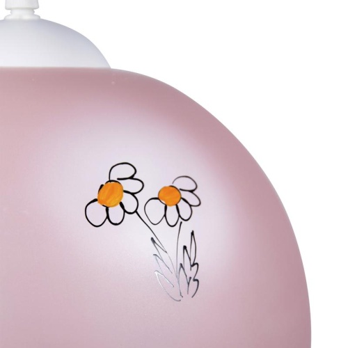 Светильник НСБ 72-60 М50 "Ромашка" роз. матов./шнур бел. (инд. упак.) Элетех 1007000002 фото 3